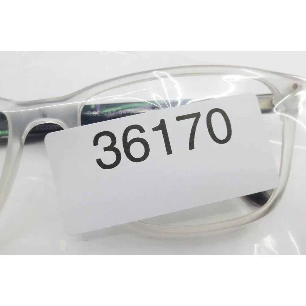 Runway Couture RCE-287 Crystal Clear Black Marble Rectangular Eyeglass Frames